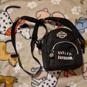 Harley-Davidson Black Crossbody Pouch